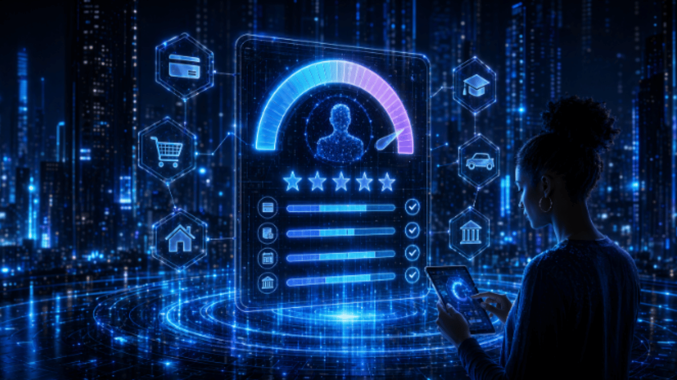 Digital credit score and default correlation | Research