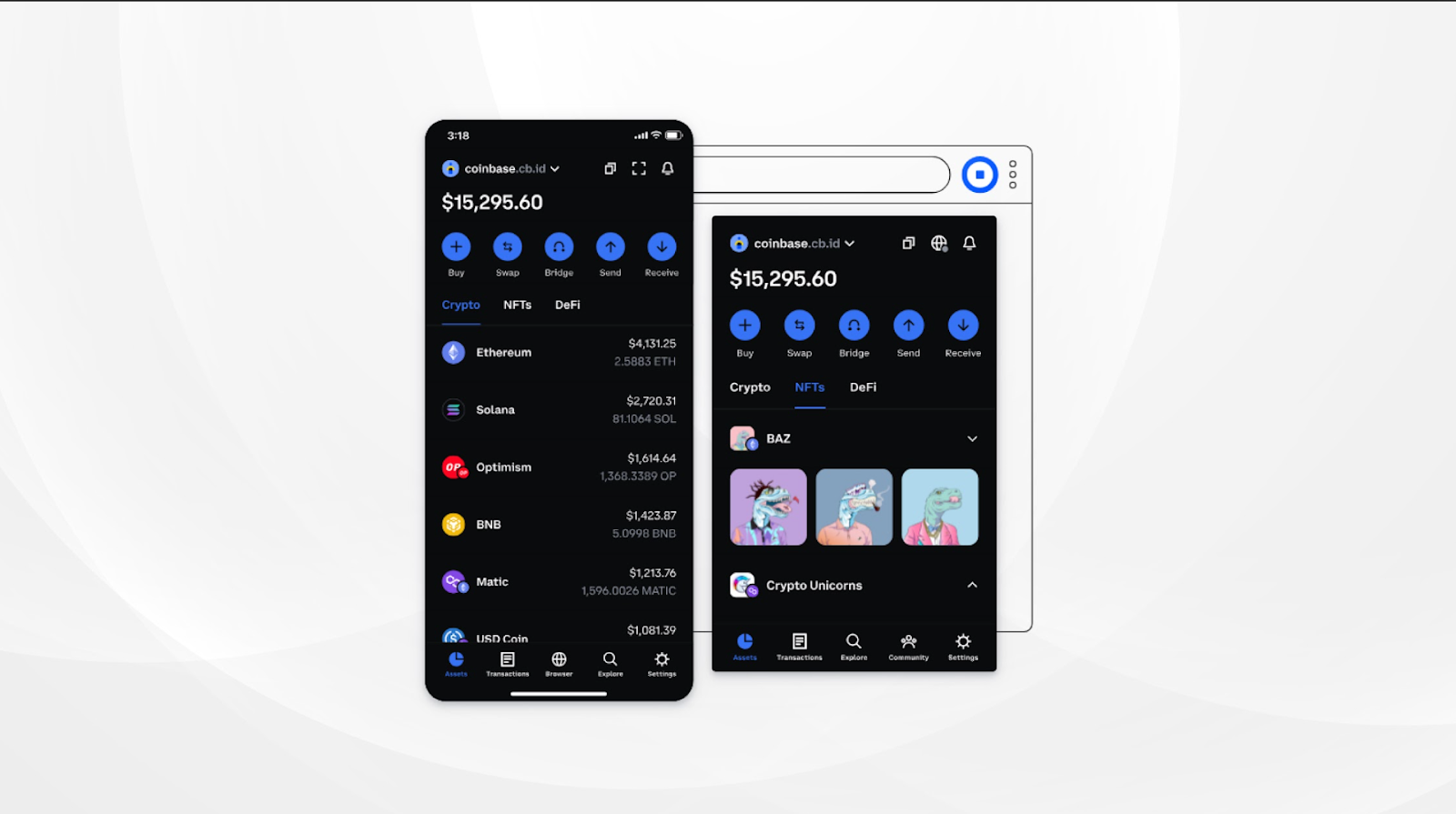 Coinbase crypto wallet